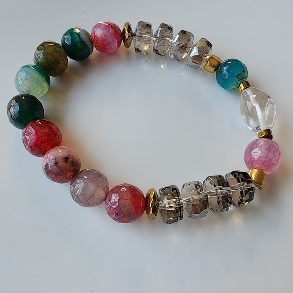 Multicolor Beaded Bracelet - Picture 3 of 6